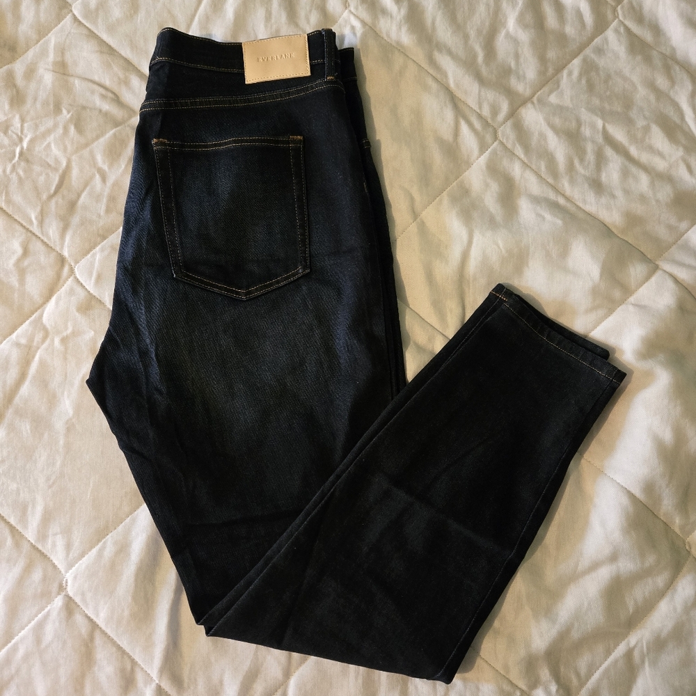 Everlane Dark Blue Skinny Jeans